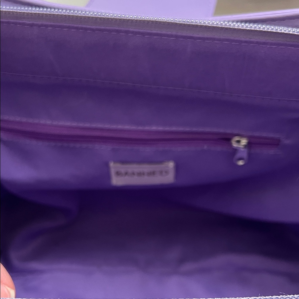 NWT Banned Lilac Bat Tote Bag - Picture 5 of 10